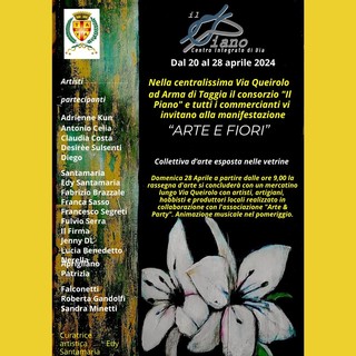 Taggia Arma: Via Queirolo pronta ad ospitare la manifestazione ‘Arte e fiori’