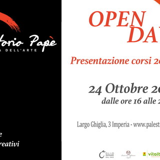 E’ fissato per sabato prossimo, dalle 16 alle 20, l’Open Day del ‘Laboratorio Papè’ di largo Ghiglia ad Imperia E’ fissato per sabato prossimo, dalle 16 alle 20, l’Open Day del ‘Laboratorio Papè’ di largo Ghiglia ad Imperia