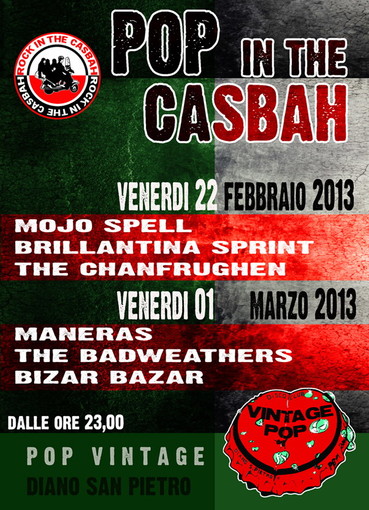 Partono le selezioni per Rock in the Casbah 2013 al Pop Vintage