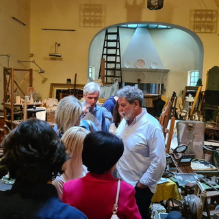 I soci del Lions Club Bordighera Otto Luoghi in visita al parco e Atelier di Villa Mariani (foto) I soci del Lions Club Bordighera Otto Luoghi in visita al parco e Atelier di Villa Mariani (foto)