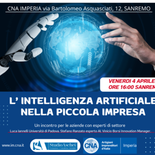 A Sanremo incontro sull'intelligenza artificiale organizzato dalla Cna Imperia