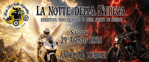 Moto Club Valle Argentina, a Ospedaletti la notte si accende con “Angeli & Demoni” Moto Club Valle Argentina, a Ospedaletti la notte si accende con “Angeli & Demoni”