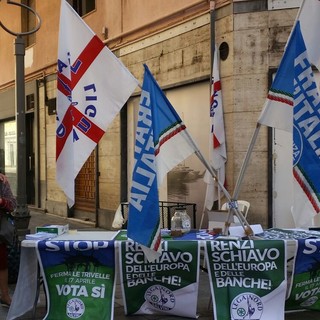 Sanremo: referendum 17 aprile, Lega Nord, Fratelli d'Italia e Forza Italia insieme per dire sì contro le trivelle