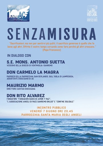 Sanremo: domani l'incontro organizzato dall'Azione cattolica della Parrocchia S. Maria degli Angeli. Tra gli ospiti don Rito e Mons. Suetta