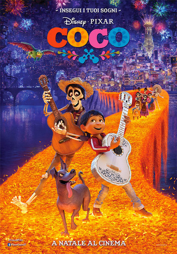 Riva Ligure: questa sera cinema all'aperto con proiezione del film d'animazione 'Coco'