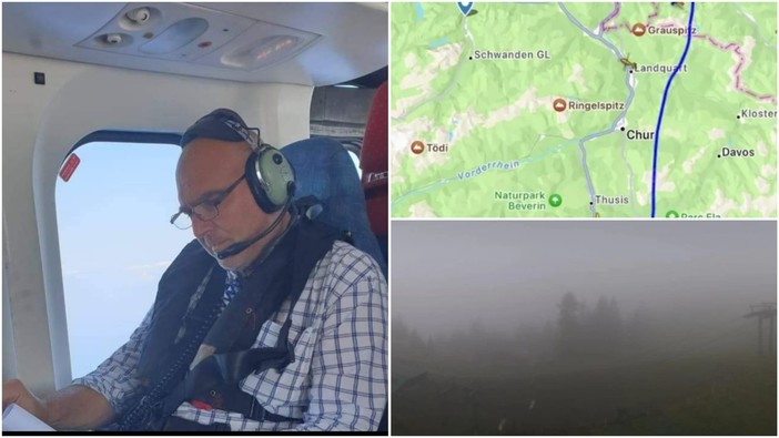 Aereo da turismo precipita in Austria a causa della nebbia, alla guida un imperiese Aereo da turismo precipita in Austria a causa della nebbia, alla guida un imperiese