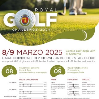 Tutto pronto per il “Royal Golf Challenge” al Circolo Golf degli Ulivi di Sanremo