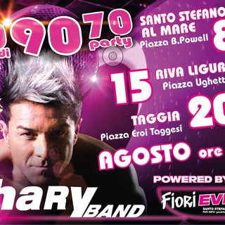 Taggia, questa sera concerto de la "Shary Band": si balla con le hit disco e dance internazionali