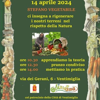 "Come rigenerare i nostri terreni nel rispetto della Natura", evento a Ventimiglia il 14 aprile