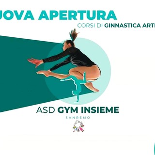 Sanremo, dal 4 ottobre al via i corsi di ginnastica artistica della società 'Insieme'