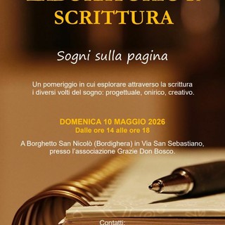 Borghetto San Nicolò, laboratorio di scrittura dedicato ai sogni