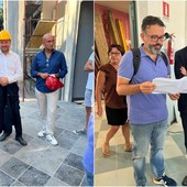 Ventimiglia, lavori di adeguamento sismico: sopralluogo alle 'Biancheri' (Foto e video) Ventimiglia, lavori di adeguamento sismico: sopralluogo alle 'Biancheri' (Foto e video)