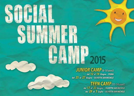 Ventimiglia: al via a giugno “Intemelia Camp Ragazzi 2015” riservato ai ragazzi delle fasce di età dai 6 ai 11 anni e dai 11 ai 14 ann