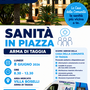 “Sanità in Piazza” ad Arma di Taggia, in programma lunedì 8 giugno.