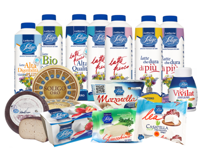 Soligo: formaggi e latte di tradizione veneta Soligo: formaggi e latte di tradizione veneta