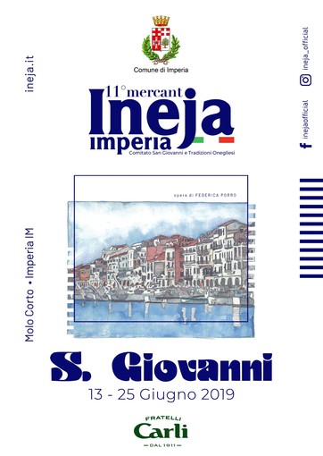 Imperia: partito il conto alla rovescia per la 39esima edizione della Festa di San Giovanni