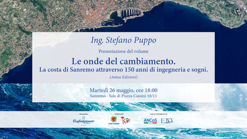 Sanremo, Stefano Puppo racconta 150 anni di trasformazioni della costa con “Le onde del cambiamento” Sanremo, Stefano Puppo racconta 150 anni di trasformazioni della costa con “Le onde del cambiamento”