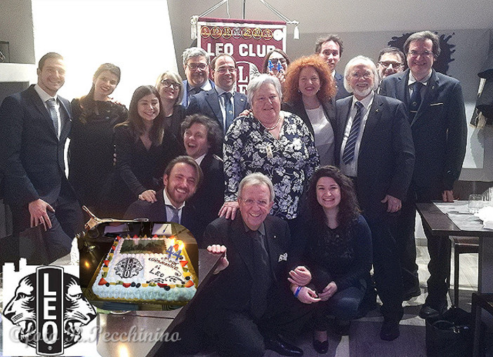 Il Leo Club Sanremo, ha festeggiato sabato 27 gennaio 2018, la sua 44° Charter