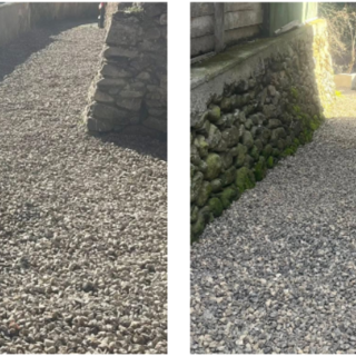 Isolabona, area circostante la chiesa della Madonna: conclusi i lavori di manutenzione (Foto)