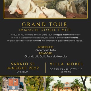 Sanremo, sabato a villa Nobel un pomeriggio culturale all'insegna del 'Grand Tour'
