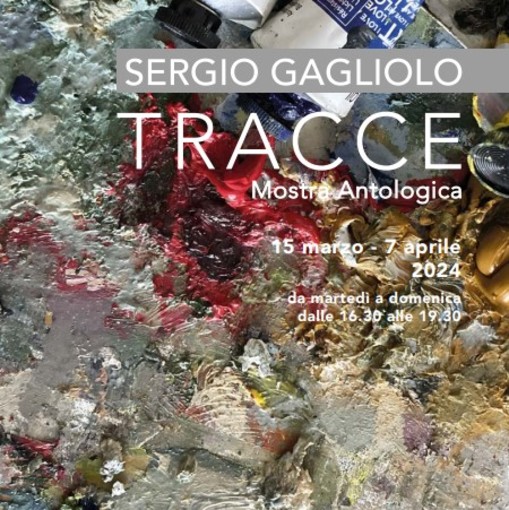 “Tracce”: mostra di Sergio Gagliolo al centro culturale dell’ex Chiesa Anglicana a Bordighera
