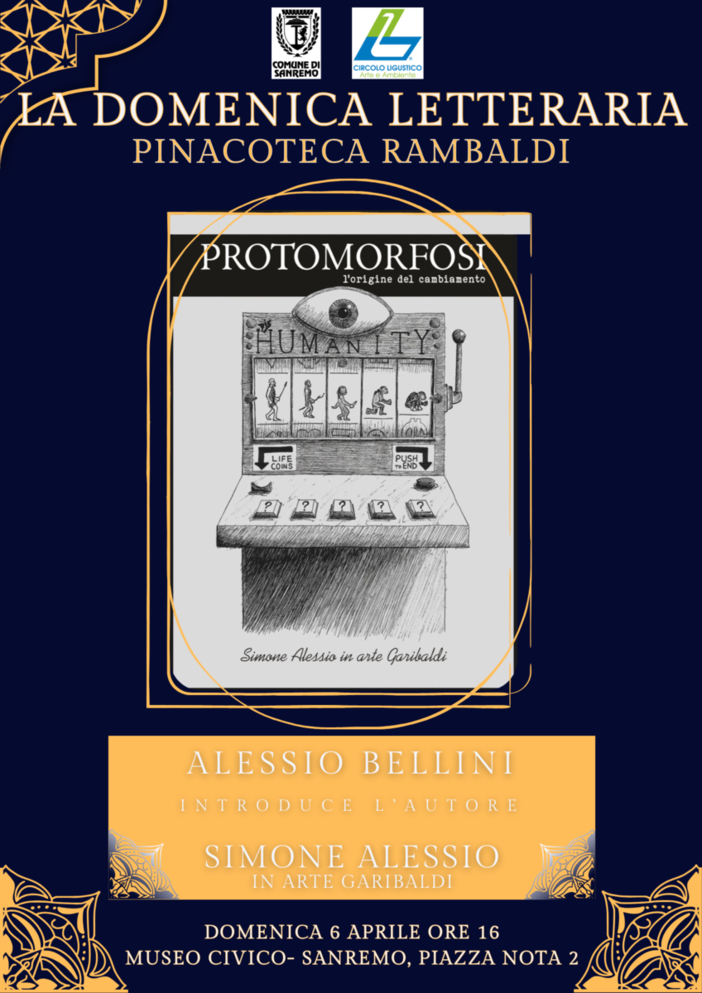 Sanremo, la Domenica Letteraria trasloca al museo civico: confermato l'evento di domenica 6 aprile Sanremo, la Domenica Letteraria trasloca al museo civico: confermato l'evento di domenica 6 aprile