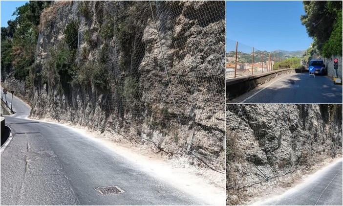 Ventimiglia, parete rocciosa in via San Secondo: concluso l’intervento di disgaggio e messa in sicurezza (Foto) Ventimiglia, parete rocciosa in via San Secondo: concluso l’intervento di disgaggio e messa in sicurezza (Foto)