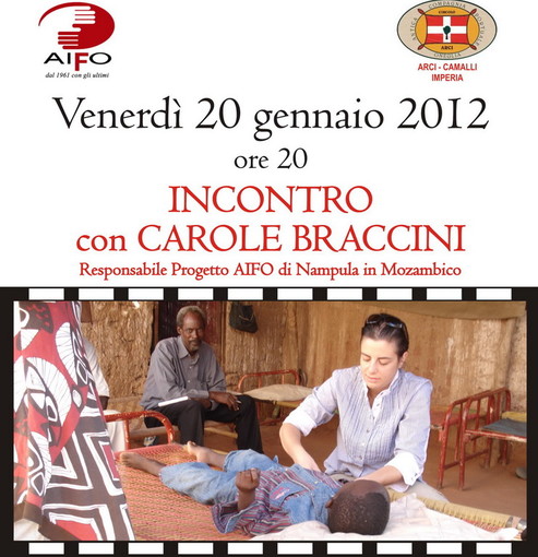 Serie di appuntamenti in provincia di Imperia per l'Aifo nel corso del prossimo weekend Serie di appuntamenti in provincia di Imperia per l'Aifo nel corso del prossimo weekend