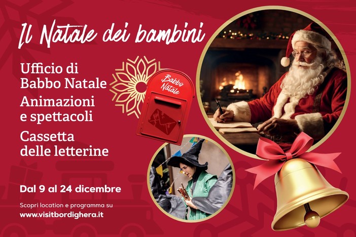Bordighera, arriva il "Natale dei bambini": ecco il programma degli appuntamenti fino al 24 dicembre