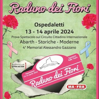 Ospedaletti, sinergia tra il Sanremo Rally Team e Lilt per il Raduno dei Fiori: lunedì la presentazione