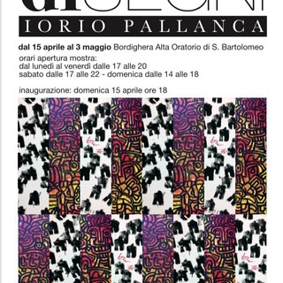 Bordighera: domani si apre la mostra "diSegni" di Roberto Pallanca e Andrea Iorio