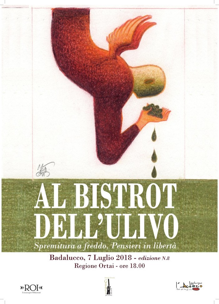 Badalucco: oggi l'ottava edizione del Bistrot dell'Ulivo Badalucco: oggi l'ottava edizione del Bistrot dell'Ulivo