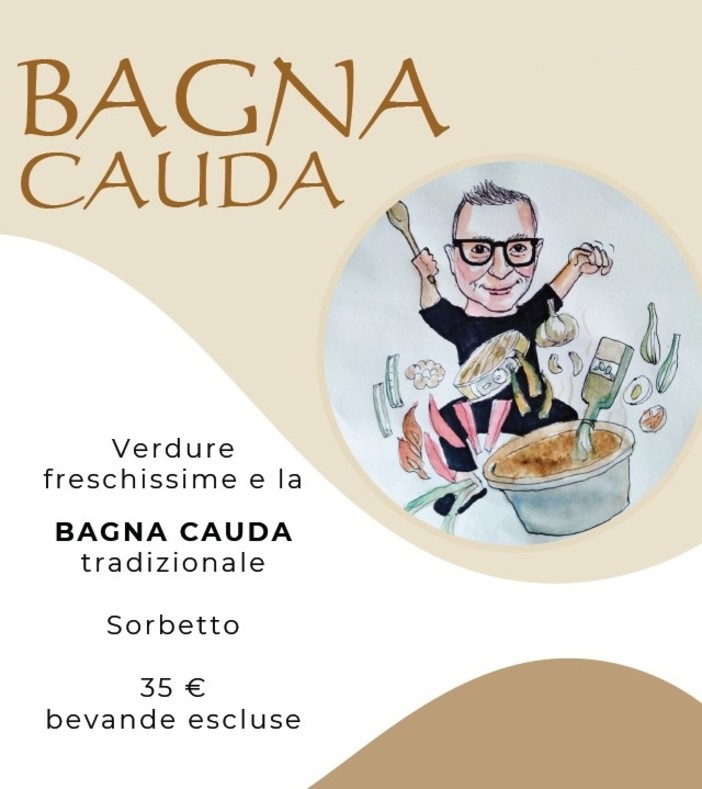 Sanremo: al Villaggio dei Fiori giovedì 25 gennaio una serata dedicata alla Bagna Cauda