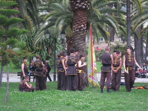 Ventimiglia: per la giornata del Kung Fu, ieri l'esibizione con la danza del leone