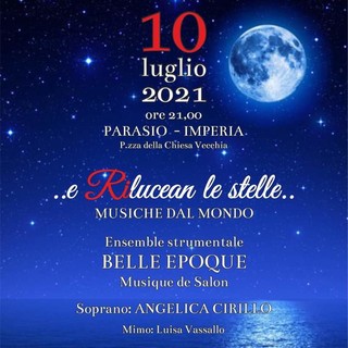 Imperia, al Parasio stasera gran concerto 'E rilucevan le stelle" con la soprano Cirillo