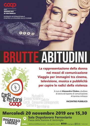 Ventimiglia: lotta alla violenza sulle donne, una conferenza con lo studioso Alessandro Chiabra
