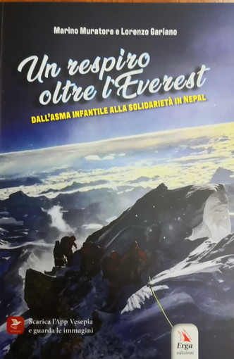 Cervo: venerdì prossimo presentazione libro 'Un respiro oltre l’Everest' di Marino Muratore e Lorenzo Gariano