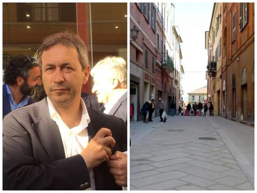 Imperia: ipotesi di riapertura al traffico di via Cascione. Interviene Luca Lanteri "Manterrei la pedonalizzazione, ma devo confrontarmi con gli altri partiti"