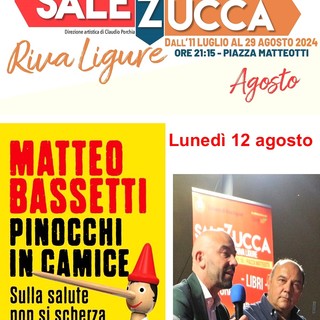 Riva Ligure: prosegue con Matteo Bassetti la manifestazione "Sale in Zucca".