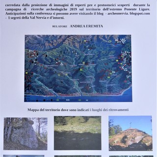 Ventimiglia: sabato all'Aprosiana una conferenza sulla campagna ricerche 2019 del gruppo Archeonervia