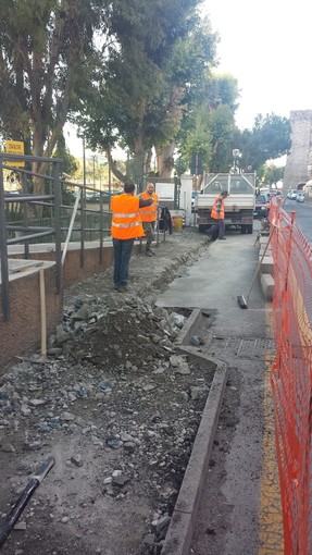 Ventimiglia: riqualificazione dei marciapiedi, terminati i lavori nel centro e nella città alta