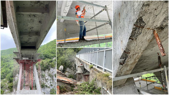 Lavori ad alta quota sui ponti della Valle Argentina: 1.6 milioni per Loreto e Molini di Triora (foto)