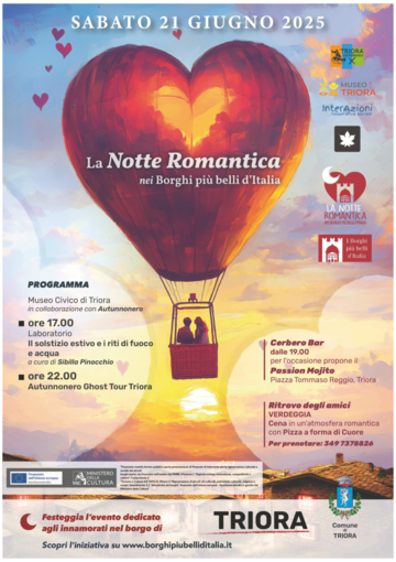 Triora celebra il solstizio d’estate con la magia della “Notte Romantica”