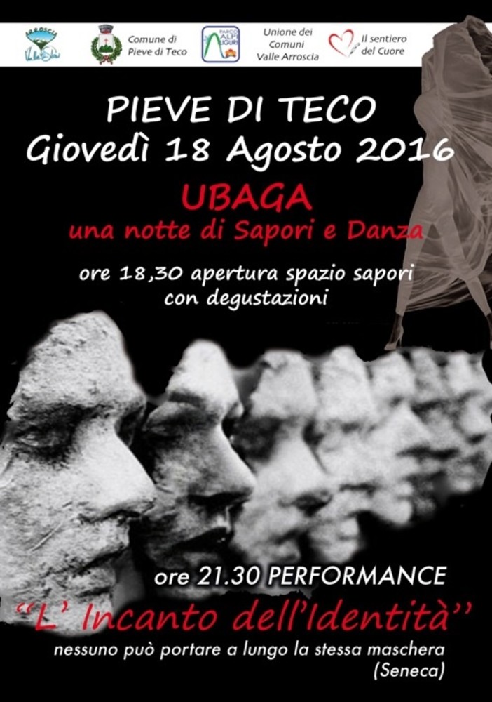Pieve di Teco: una notte per coprire le maschere di Ubaga, preparativi in corso in vista della sera del 18 agosto Pieve di Teco: una notte per coprire le maschere di Ubaga, preparativi in corso in vista della sera del 18 agosto