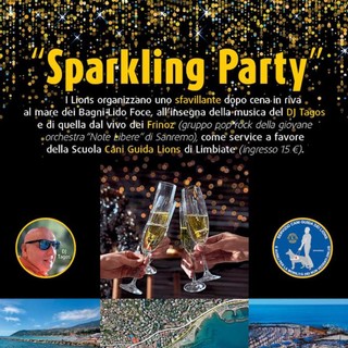 Sanremo, sabato evento benefico "Sparkling party": si raccolgono fondi per addestrare i cani guida per i non vedenti (foto)