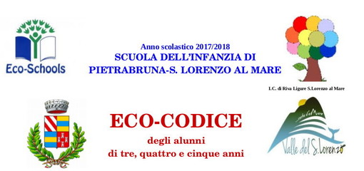 Eco-Schools: un perso sull'ambiente portato avanti dall'Istituto Comprensivo Riva Ligure-San Lorenzo al Mare