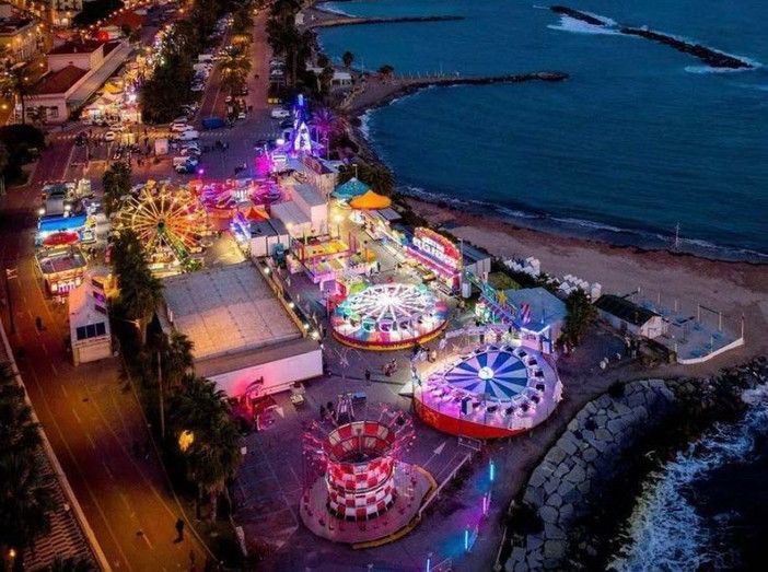 Inaugurazione del Luna Park a Sanremo Inaugurazione del Luna Park a Sanremo