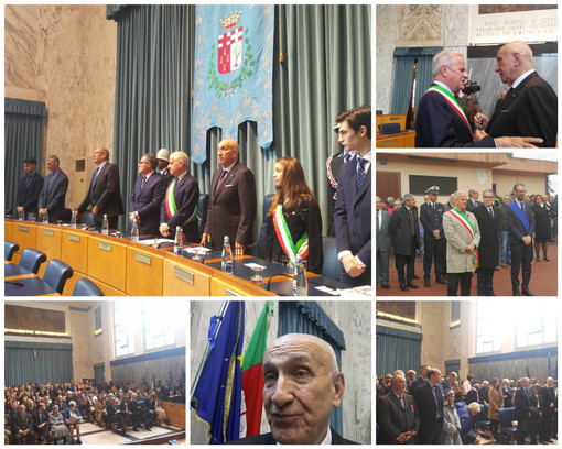 Imperia: celebrato il settantaquattresimo anniversario della Liberazione. Scajola "Il 25 aprile festa per tutti e di tutti" (foto e video) Imperia: celebrato il settantaquattresimo anniversario della Liberazione. Scajola "Il 25 aprile festa per tutti e di tutti" (foto e video)