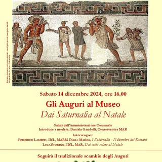 Ventimiglia, domani al Mar gli auguri "Dai Saturnalia al Natale"