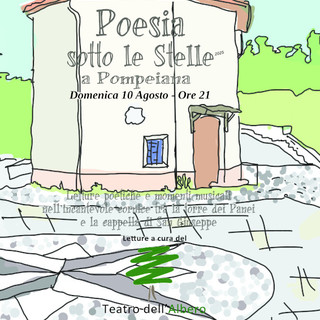 Pompeiana, il 10 agosto ritorna "Poesia sotto le stelle" in piazza San Giuseppe sul tema del 'Cammino'